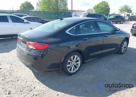 2015 Chrysler 200 C from USA, damaged, VIN 1C3CCCEG4FN512646